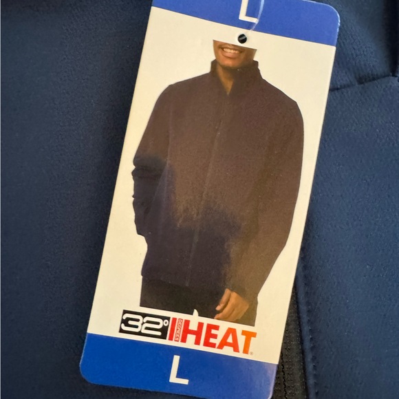 NWT 32 Degrees Men's Blue Midlayer Jacket - Picture 3 of 11